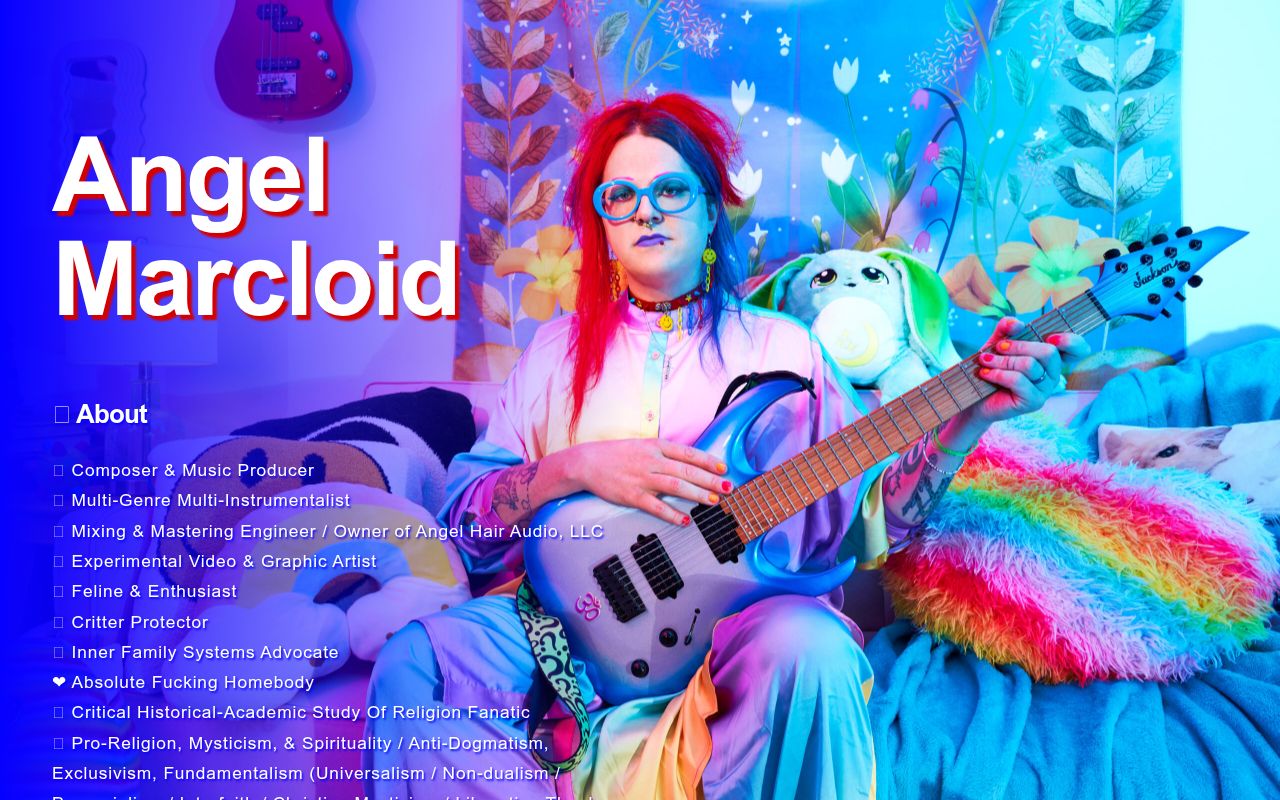 Angel Marcloid | Mixing, Mastering, Music Production